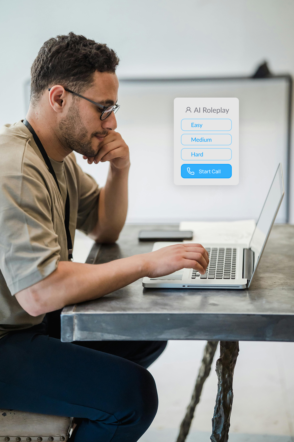 Certify via AI roleplays