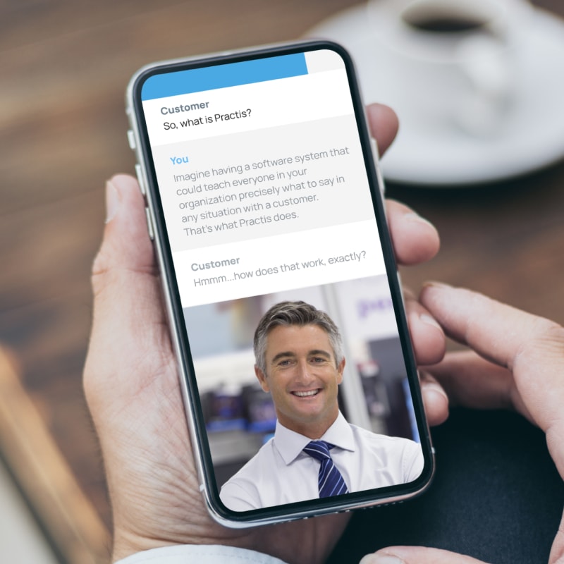 Practice daily in app