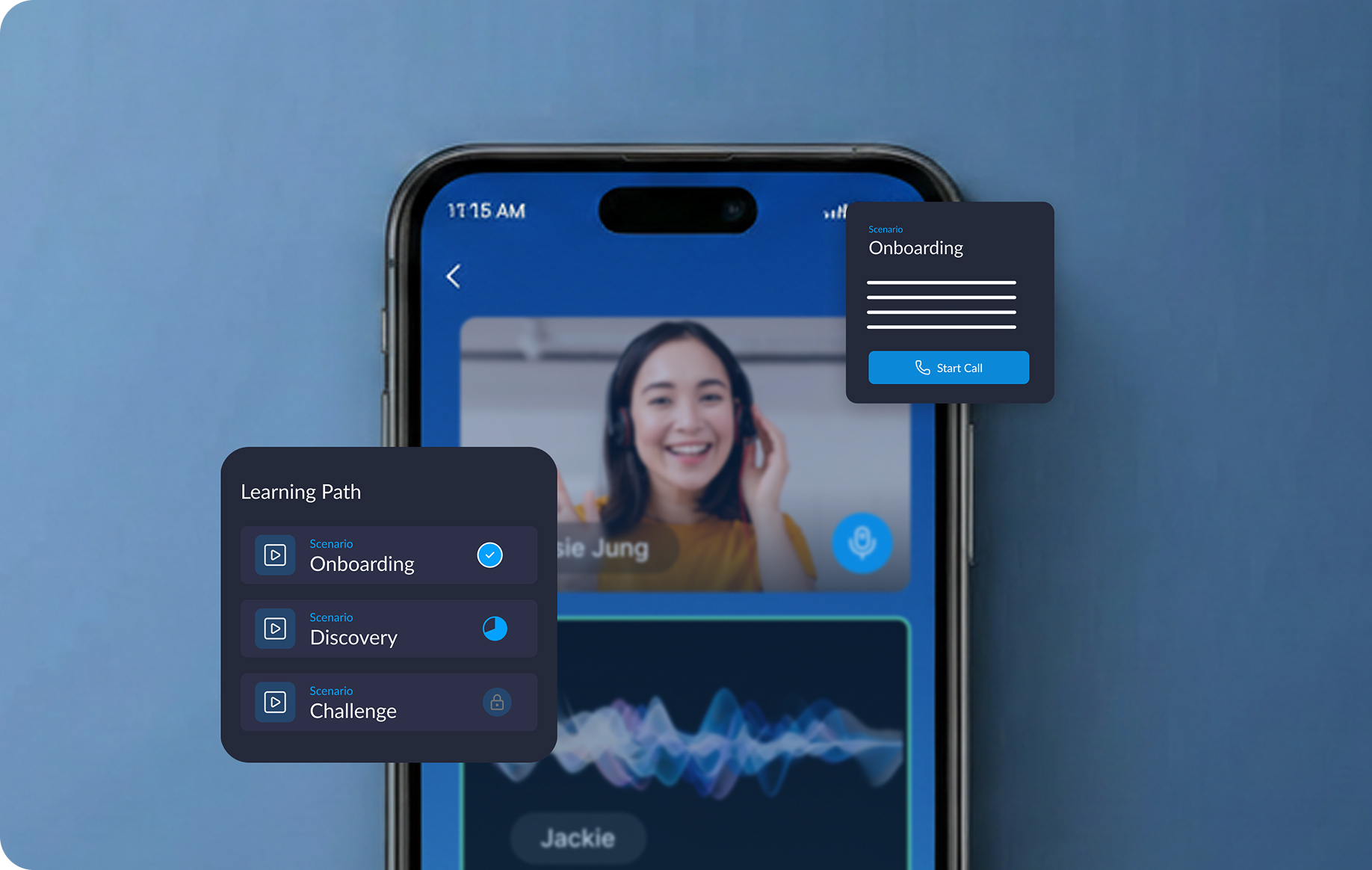 Practis platform on mobile