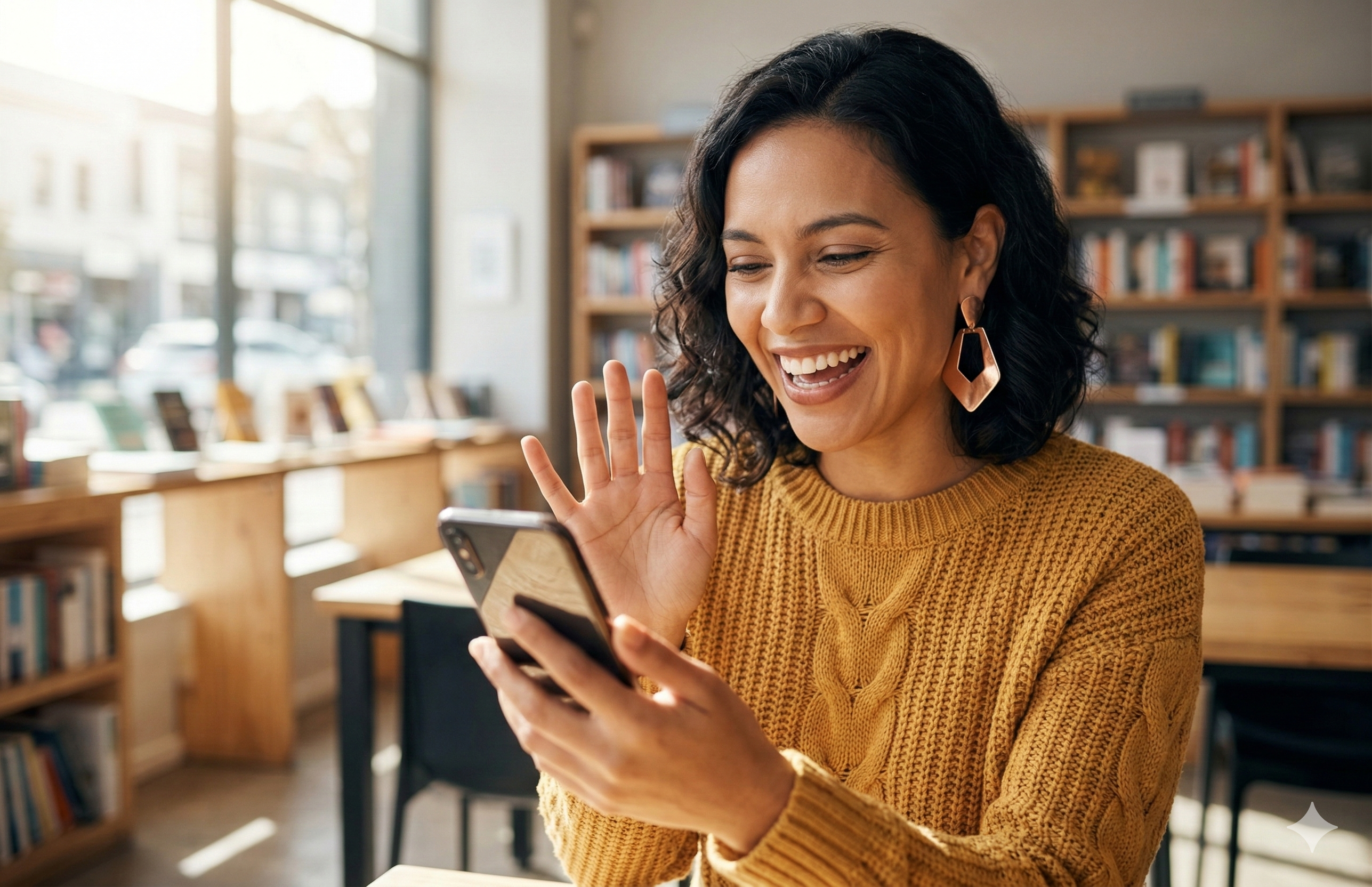 Sales training in action